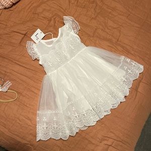 White dress - 12 months